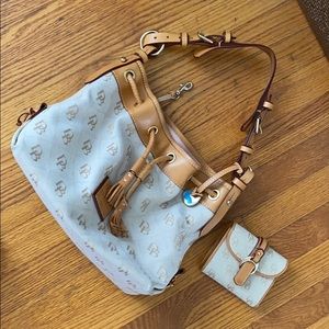 Dooney and Bourke bag and wallet